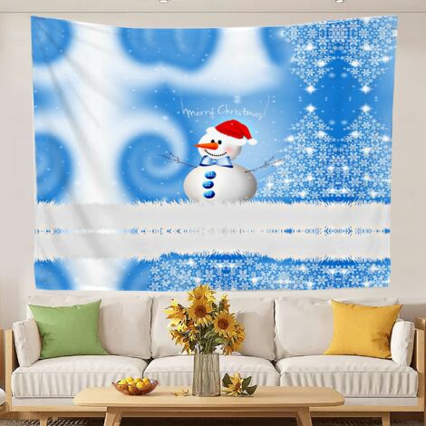 Tapisseries murales colorées et tendance pour la chambre à coucher, nappes pour chambre d'étudiant 150x130cm (1/5)