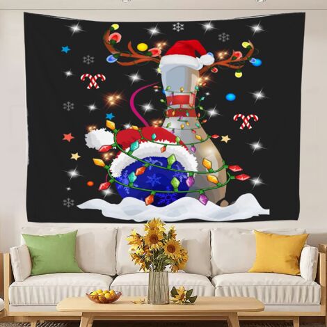 Ruban adhésif mural pour suspendre nappes et rideaux de séparation de porte Vivid Beach Blanket. 150x130cm (1/5)