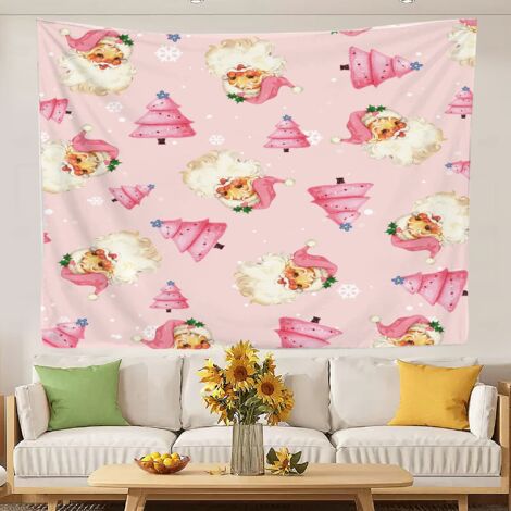 Grande tapisserie bohème pour fond de chambre à coucher 180x150cm (1/5)