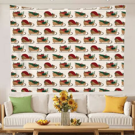 Grande tapisserie unique pour chambre à coucher, nappes esthétiques pour chambre de femme ou d'adolescente 100x75cm (1/5)