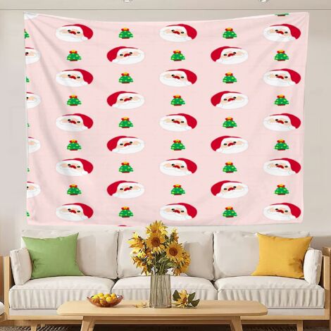 tapisserie vintage tendance pour décorer une chambre d'enfant 150x130cm (1/5)