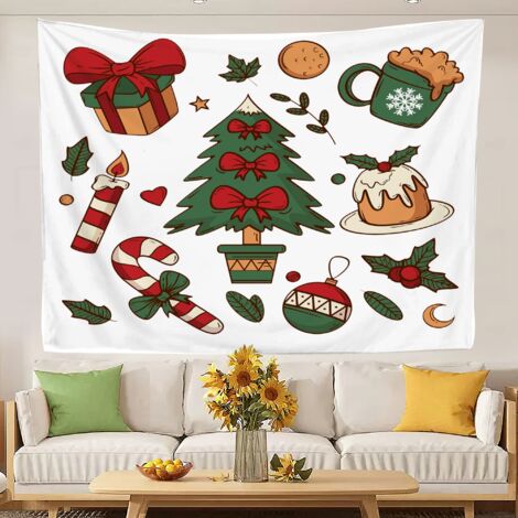 Tapisseries tendance et colorées pour la chambre d'une adolescente, nappes pour la décoration intérieure 100x75cm (1/5)