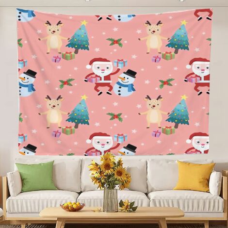 Tapisserie murale décorative - Tapisserie au design attrayant pour la décoration de chambre, rideau de plage ou couvre-lit 100x75cm (1/5)