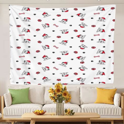 Tissu mural décoratif - Tapisserie tendance au design attrayant pour chambre à coucher - Séchage rapide 100x75cm (1/5)