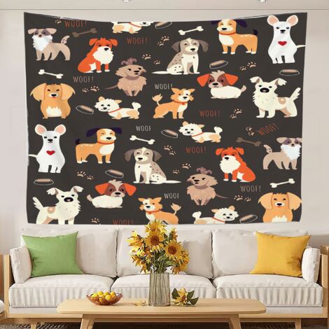 Tapisseries murales imprimées à séchage rapide pour une décoration murale esthétique et élégante. 150x130cm (1/5)