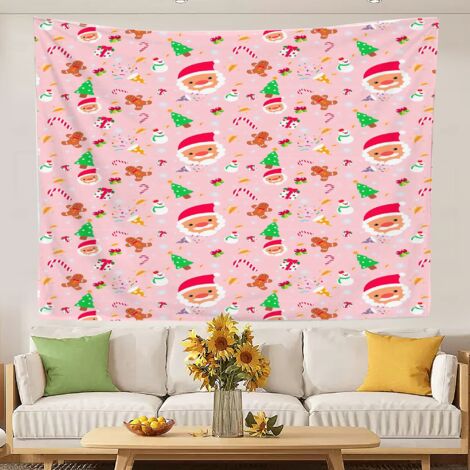 Décoration murale : tapisserie murale esthétique pour la chambre à coucher, tissu de fond pour la décoration intérieure 100x75cm (1/5)