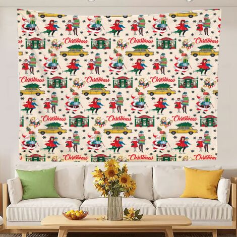 Grande tapisserie murale esthétique pour la décoration de la chambre à coucher. 200x150cm (1/5)