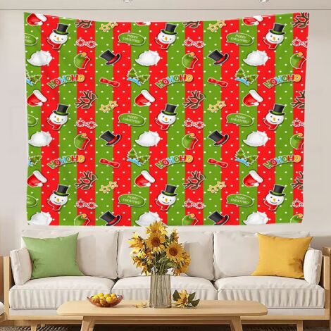 Grande tapisserie murale esthétique pour chambre d'adolescente, tissu de fond pour salon ou chambre à coucher 100x75cm (1/5)