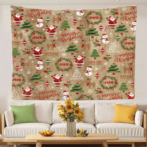 Tapisserie vintage au design attrayant, idéale comme toile de fond pour une chambre de femme ou d'adolescente. 150x130cm (1/5)