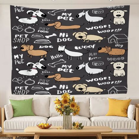 Tapisserie murale tendance à séchage rapide pour la décoration intérieure 200x150cm (1/5)
