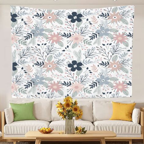 Tapisserie murale de luxe, toile de fond artistique pour chambre à coucher, maison ou dortoir 200x150cm (1/5)