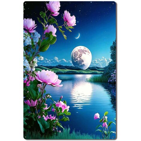 Plaque en Métal Style Vintage pour Café Gourmand, Compatible avec Tous les Styles de Décoration 30x20 cm. (1/5)