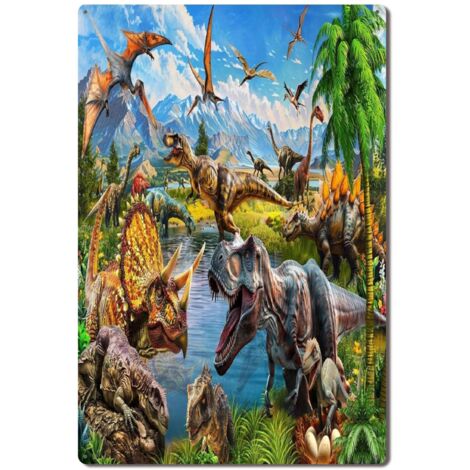 Plaque en Métal Style Vintage pour Café de la Route, Accueil Chaleureux pour les Voyageurs 40x30 cm. (1/5)