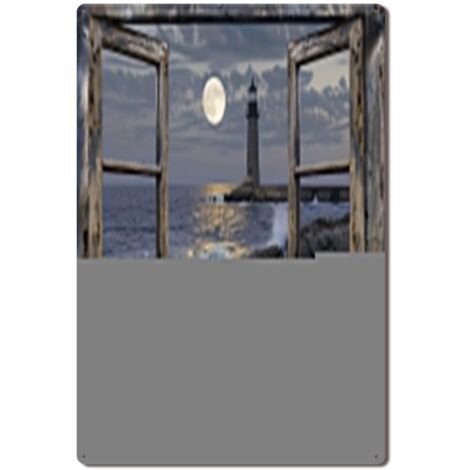 Plaque en Métal Vintage Art Murale pour Jardin de Lierre, Durable et Résistante pour Touche de Green 30x20 cm. (1/5)