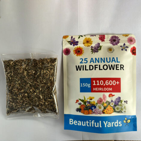 Mélange Fleurs Sauvages 150 g – Prairie Fleurie – Semences Jardin