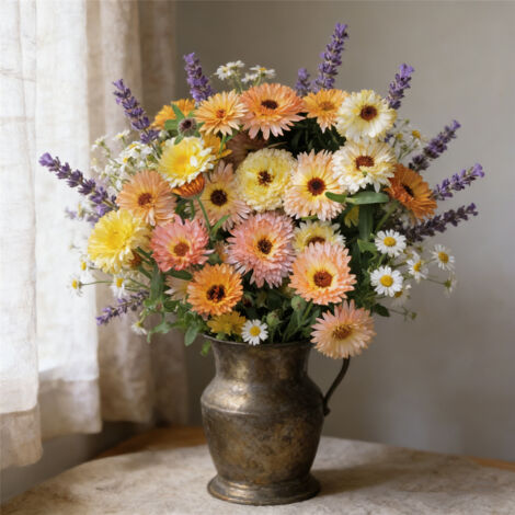 4500 Graines de Fleurs – Calendula, Lavande et Camomille, Semis Facile, Plantes Non-OGM pour Jardin, Pot et Balcon (1/5)