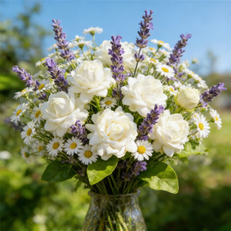 3400 Graines de Fleurs – Lavande, Jasmin Double et Camomille, Semis Facile, Plantes Non-OGM pour Jardin, Pot et Balcon (1/5)