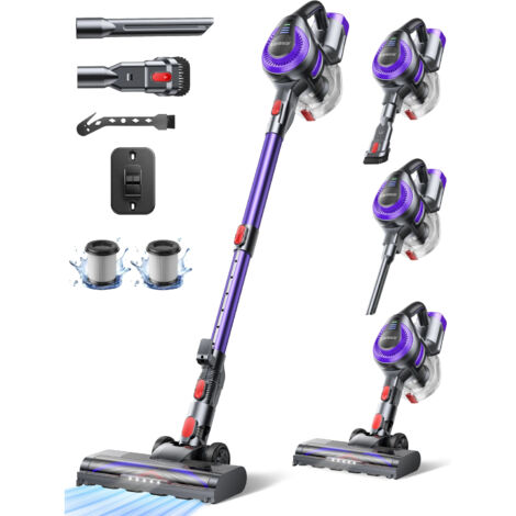 Laresar V10 Lite - Aspirateur sans fil 38000Pa à puissance d'aspiration élevée, design ergonomique et autonomie de 45 minutes, parfait pour tapis et poils d'animaux (1/5)