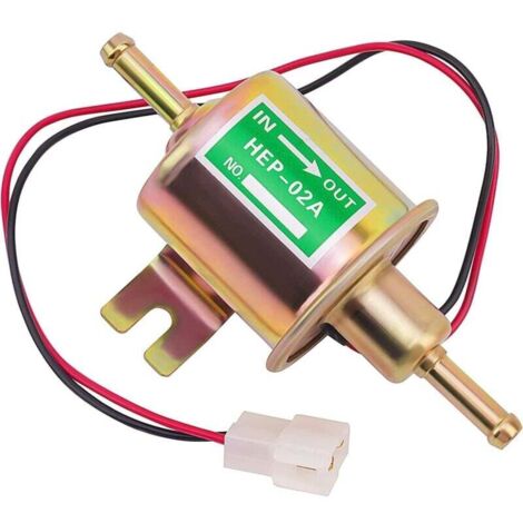 Pompe à essence électrique universelle d'essence diesel 12V HEP-02A HEP02A à basse pression Pompe à carburant électrique universelle 12 V pour Most Car Carburetor Motorcycle,Modification de voiture, b