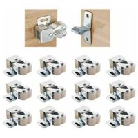 AIDUCHO Loquet À Double Boule En Laiton Fermetures De Porte Avec Vis À Double Loquet À Double Rouleau Pour Placard Loquet De Meuble Pour Placard Pour Armoire De Cuisine Placard Et Tiroir(10 Pièces)