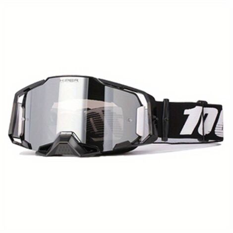 Premium Motocross-Brille – HD-Linse, beschlagfrei, perfekt für Motorrad, Ski, Mountainbike und Radfahren (1/5)