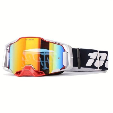 Premium Motocross-Brille – HD-Linse, beschlagfrei, perfekt für Motorrad, Ski, Mountainbike und Radfahren (1/5)