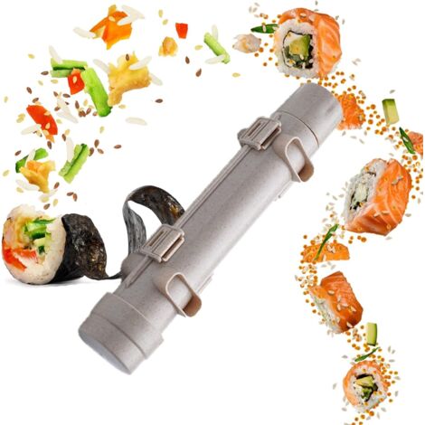 Sushi-Set für Anfänger – Sushi-Bazooka, Form für Maki und California Rolls, Küchenzubehör, einfach, gleichmäßig & vielseitig (1/5)
