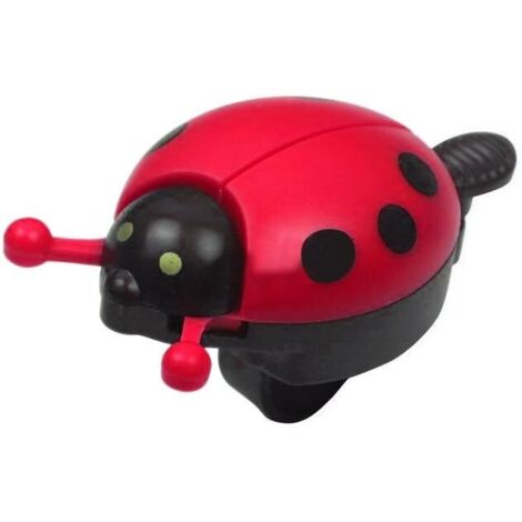 Kinderfahrradklingel in Form eines Marienkäfers, niedliches Accessoire für Fahrräder und Roller (1/5)