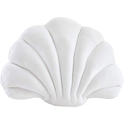 Dekoratives, muschelförmiges Kissen, Sofakissen aus Baumwolle, maritimes Plüschtier für Wohnzimmer, Auto und Schlafzimmer (1/5)