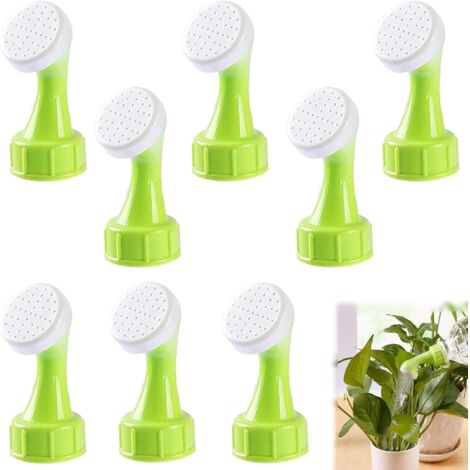 Set mit acht Gießdüsen für Wasserflaschen acht Zubehörteile zum Besprühen von Pflanzen ein praktisches Gartenwerkzeug (1/5)