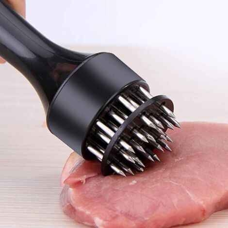 Manueller Fleischklopfer mit Nadel aus Edelstahl, ideal für Steaks und Hähnchenbrust, professionelles Küchengerät (1/5)