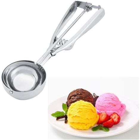 Wiederverwendbarer Eisportionierer für Eiscreme und Sorbet, ein praktisches Servierwerkzeug für Desserts und kandierte Früchte (1/5)
