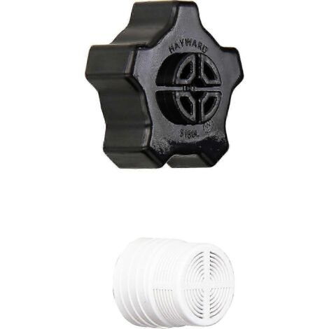 Couvercle de vidange du cylindre de sable Hayward SX180LA pour filtre à sable Pro Series - Accessoires de remplacement avec joint