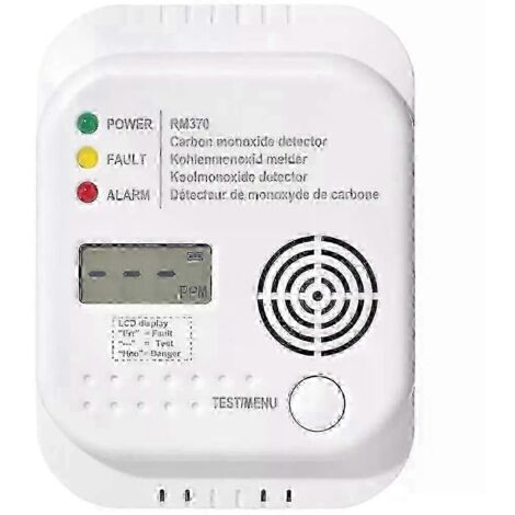 CO Melder Kohlenmonoxid Melder Gasmelder Warnmelder Kohlenmonoxidmelder LCD