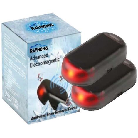 2x Instrument antigel pour voiture, interférence électromagnétique moléculaire, instrument de déneigement, pièces universelles (1/5)