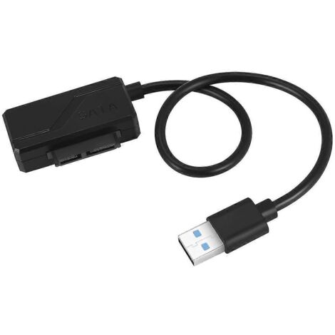Câble adaptateur USB 2.0 vers Mini SATA II 7+6 broches 13 broches pour lecteur CD/DVD-ROM slimline d'ordinateur portable