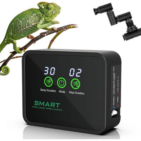 Système de brumisation intelligent pour reptiles, système de brumisation automatique pour terrarium, système de brumisation de type forêt tropicale, système d'arrosage pour plantes d'intérieur (1/3)