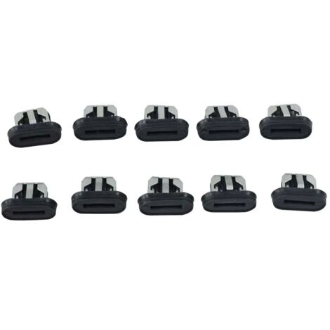 Lot de 10 clips de fixation pour moulure de bas de caisse de porte inférieure Tesla Model 3