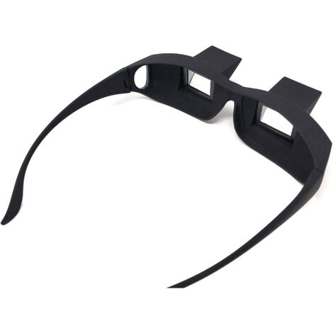 Lunettes à prisme 90°, lunettes de lecture et de télévision à vision oblique (1/3)