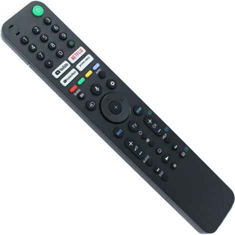 RMF-TX520P Télécommande vocale intelligente pour téléviseurs Sony 4K/8KHD (KD-65X80 et KD-75X80J) (1/3)