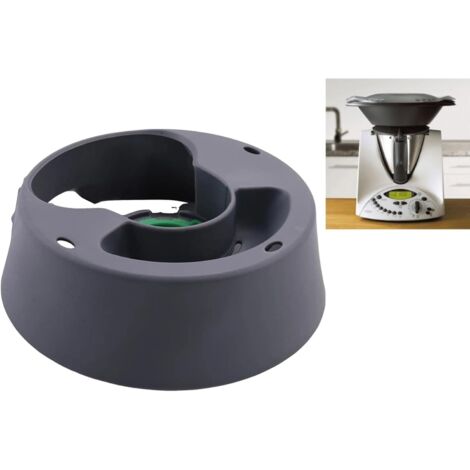 Base de bol mélangeur Thermomix TM5/TM6 de qualité alimentaire - Support de bol compatible lave-vaisselle avec verrouillage de sécurité et anneau de fixation en PP