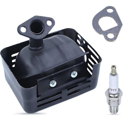 Système d'échappement pour Honda GX200, GX160, GX120 et GX140, système d'échappement Adefol avec tuyau, joint et bougie d'allumage, pièces de rechange et accessoires pour système d'échappement moteur