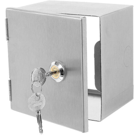 Boîtier électrique extérieur étanche avec serrure pour une protection sécurisée des prises