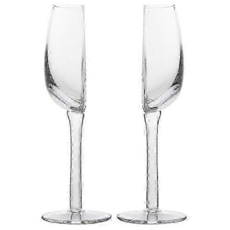 Verre demi-verre à vin, demi-verre à vin rouge, en verre transparent de haute qualité – idéal pour le vin rouge.