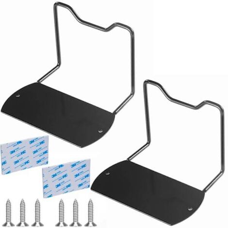 Support de matelas de 10 cm avec bordure antidérapante en forme de L pour la plupart des cadres de lit, noir (1/5)