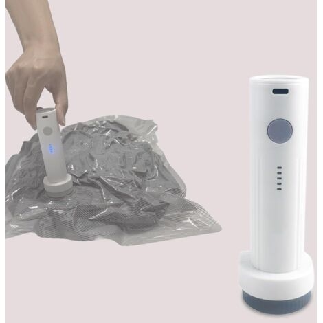 Pompe à vide électrique sans fil pour sacs de rangement sous vide, pompe à air de voyage
