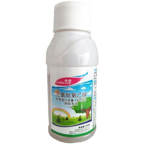 Herbicide à base de triclopyrronate à 48 %, traitement des arbres et arbustes jujubiers, herbicide sélectif contre les mauvaises herbes à feuilles larges