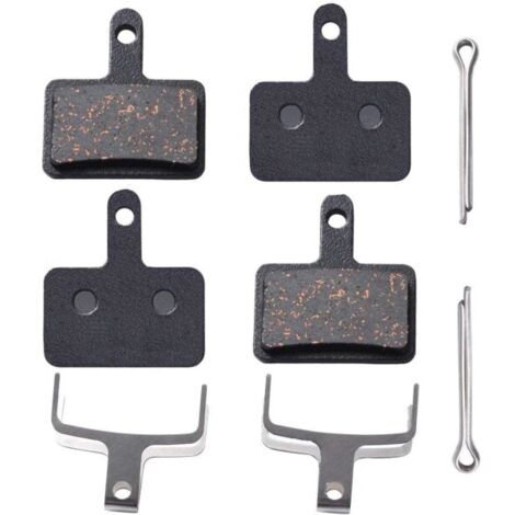 Plaquettes de frein pour vélo, meilleures plaquettes de frein pour Shimano M315 M355 M515 M525 C501 C601 M375 M395 M415 M416 M446 M465 M475 M485 M486 et pièces de rechange (2 paires) (1/5)