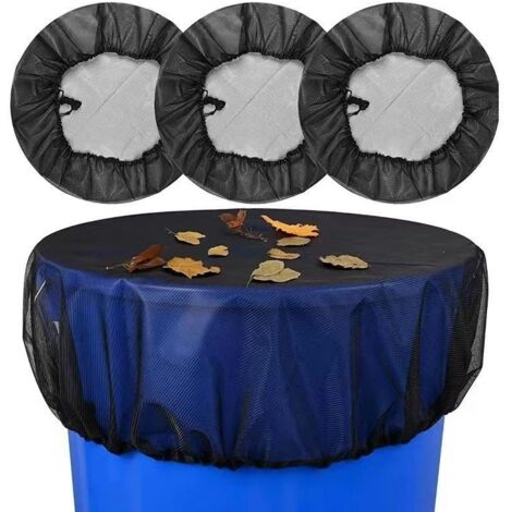 Filet de protection pour récupérateur d'eau de pluie (lot de 4), diamètre 90 cm