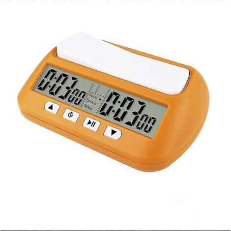 Horloge d'échecs professionnelle portable multifonction 3 en 1 avec minuteur numérique (1/5)